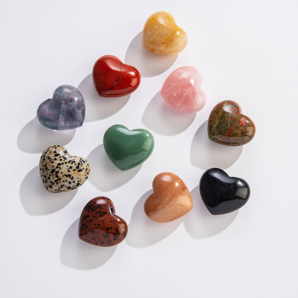Assorted Crystal Hearts