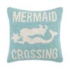 Mermaid Crossing Pillow