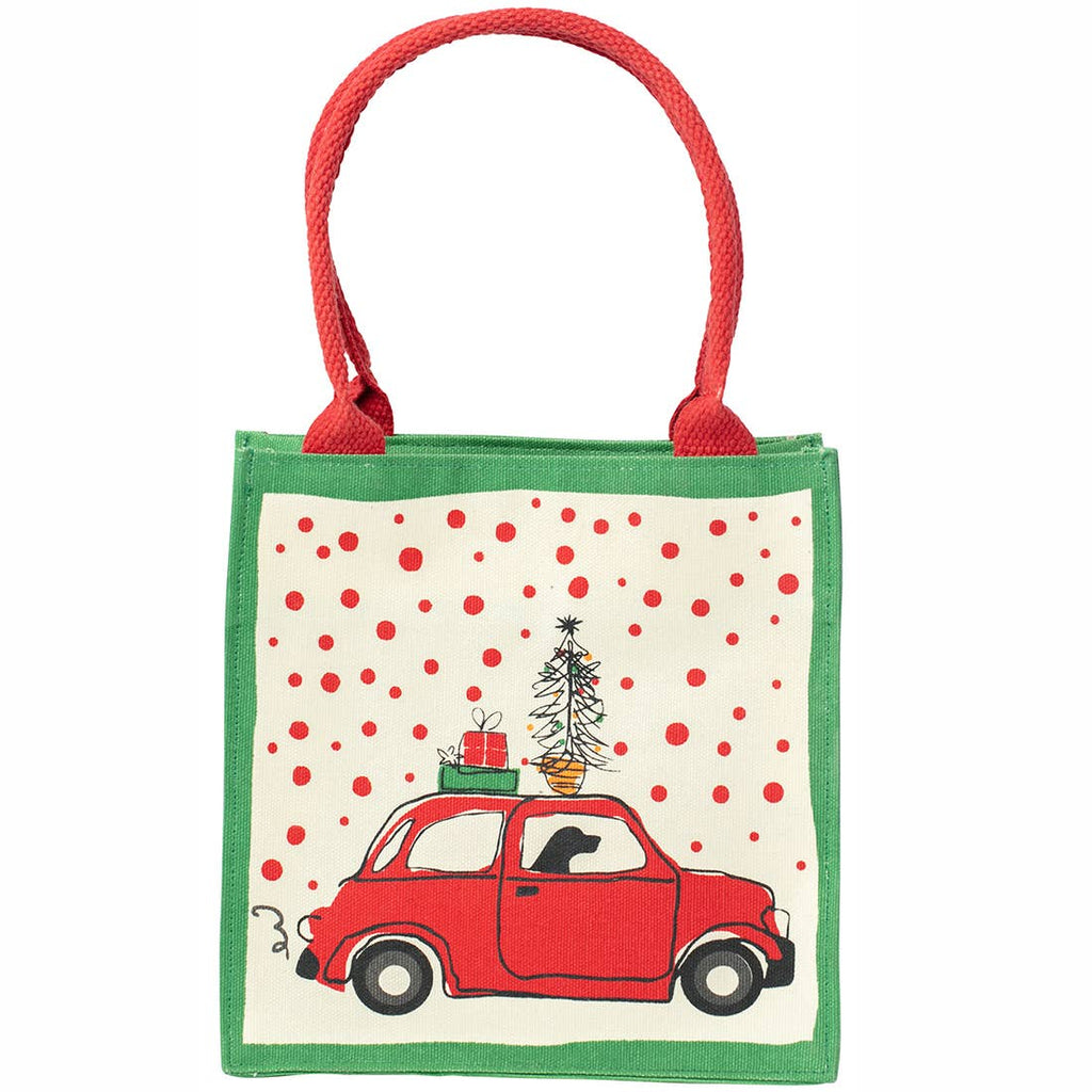 Holiday Hound Reusable Gift Bag