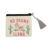 No Drama Llama Zippered Pouch