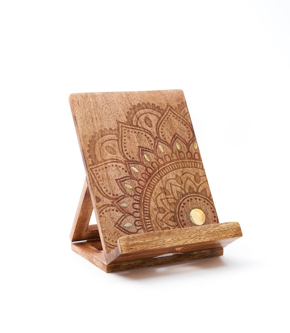 Mandala Tablet and Book Stand