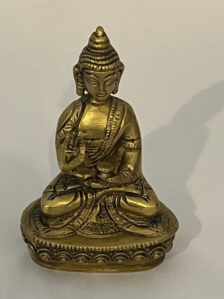 Small Brass Buddha