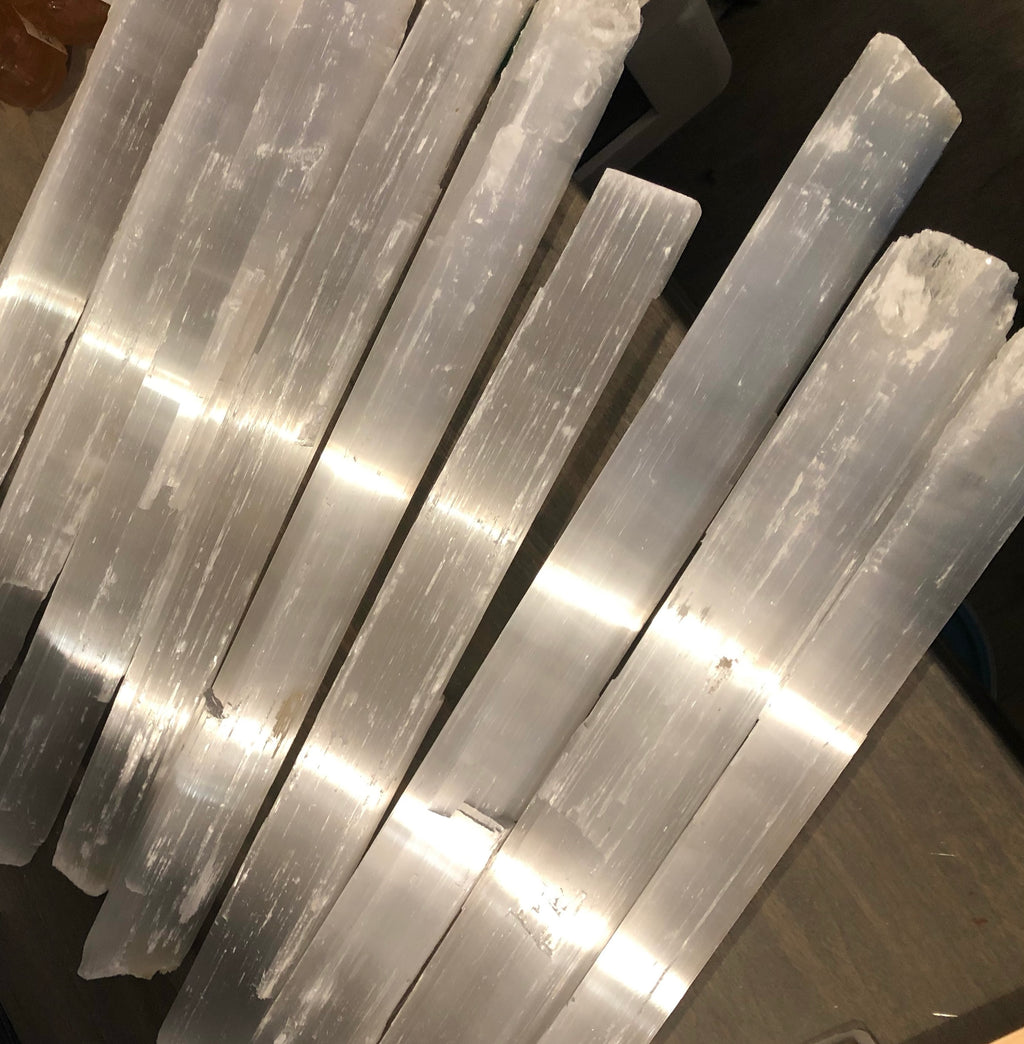 Selenite Wand