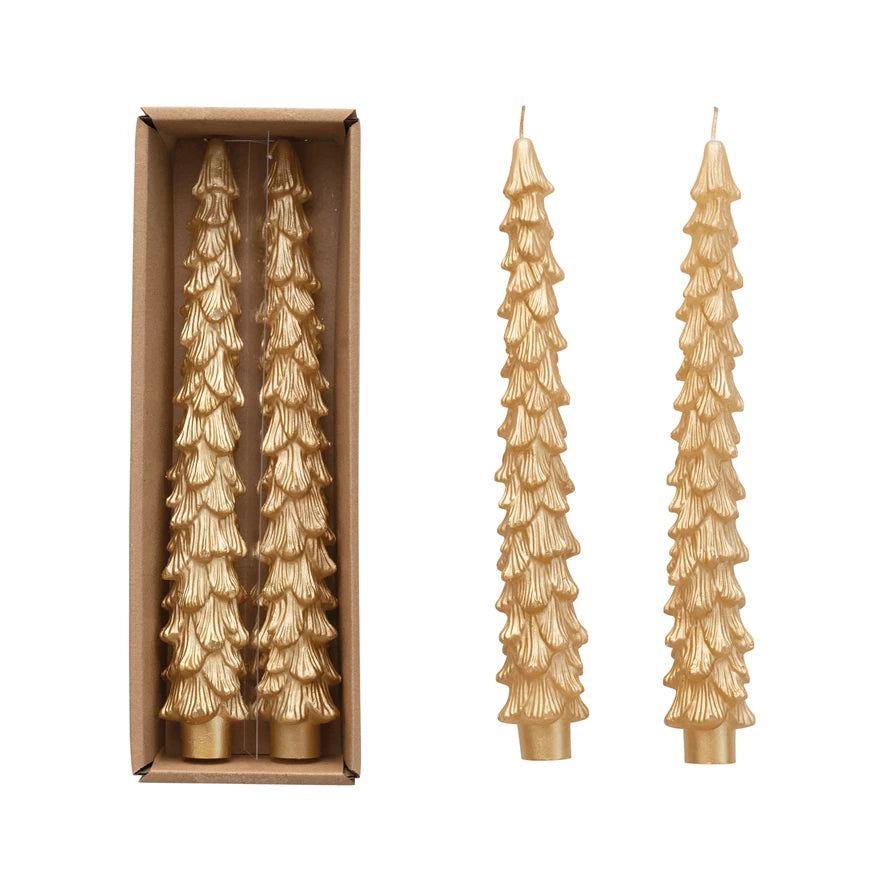 Christmas Tree Taper Candles