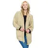 Loose Fit Hooded Cardigan