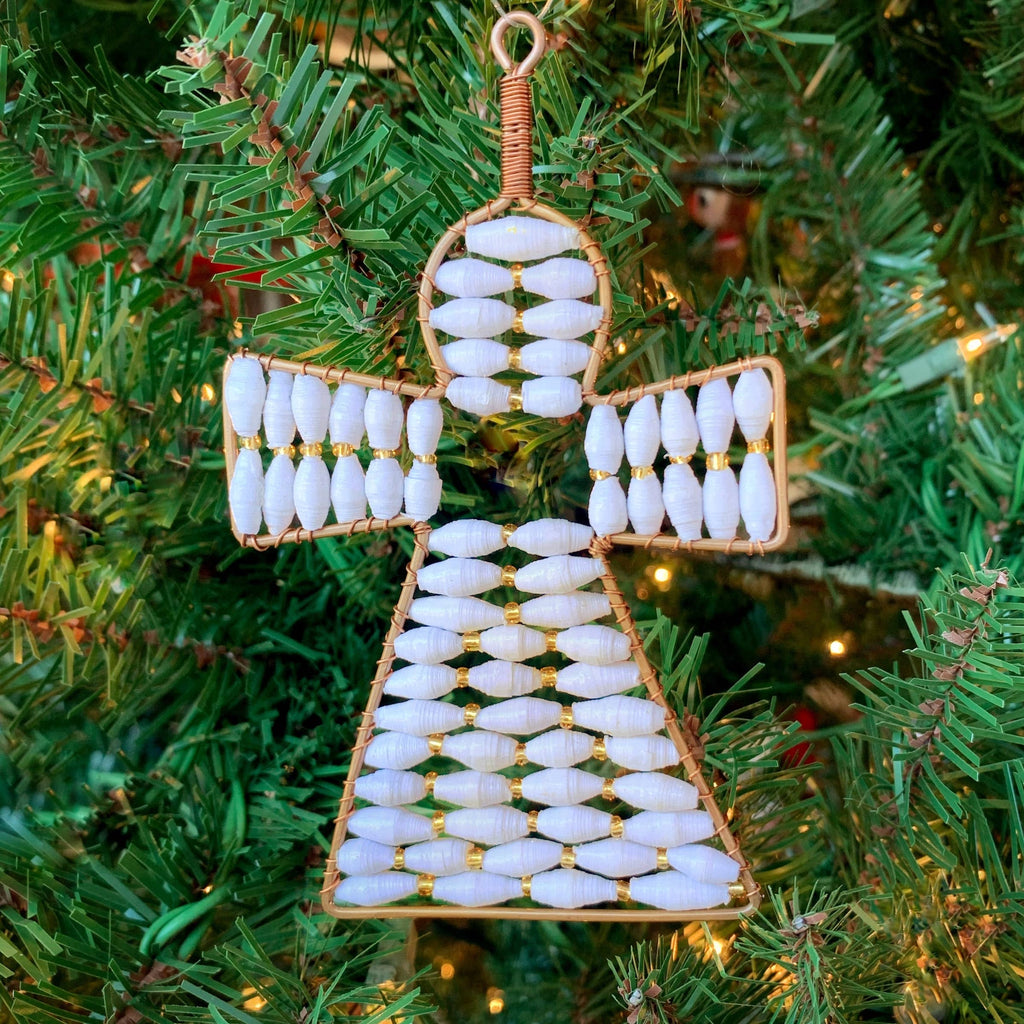 Paper Bead Christmas Ornament