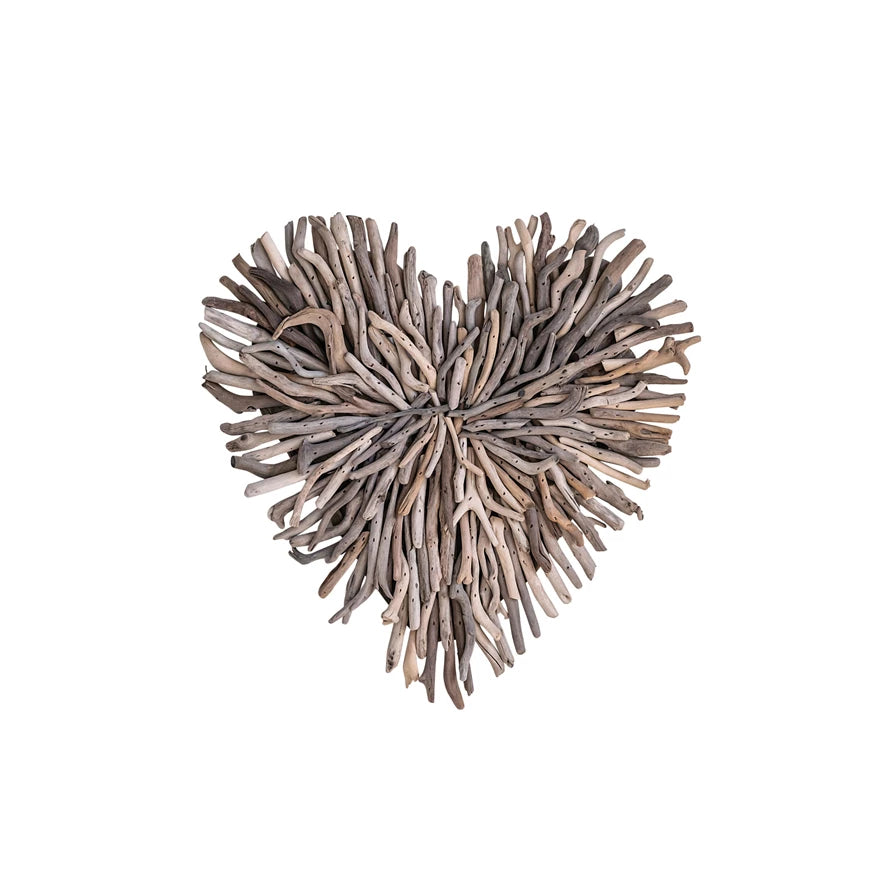 Driftwood Heart Wreath