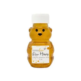 Honey Bear filled with 100% Raw Honey