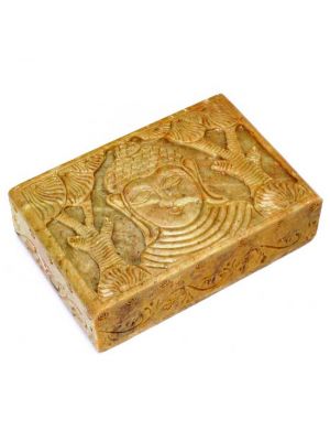 Stone Box Buddha Head