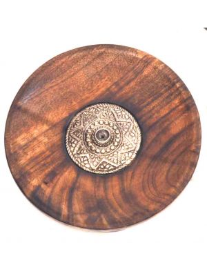 Mango Wood Incense Plate