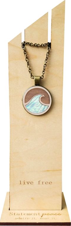 Ocean Wave Necklace
