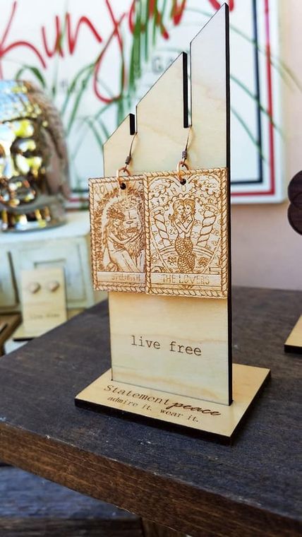 Tarot Dangle Earrings