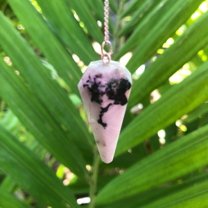 Rainbow Moonstone Pendulum