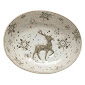 Oval Reindeer Dish
