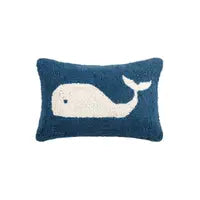 Whale Hooked Pillow